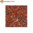Corte lustrado das telhas da pedra do granito do rubi da Índia elevação vermelha - - tamanho para o vaso
