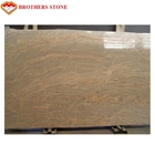 Pedra lustrada resistência do granito do alcaloide, lajes do granito de China Juparana 2400x700mm