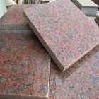 Das lajes vermelhas da pedra do granito da folha de bordo da casa G652 material da pedra da radiação baixo