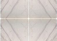 Padrão de mármore branco lustrado da telha 60x60 de Grécia Volakas do Mach ou tamanho personalizado