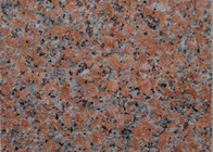 Das lajes vermelhas da pedra do granito da folha de bordo da casa G652 material da pedra da radiação baixo