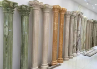 Colunas de pedra naturais dos suportes decorativos, multi - colunas de mármore da cor