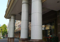 Coluna de mármore das colunas de pedra naturais contínuas para a decoração da construção