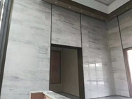 Grey Veins Marble Stone Slab para o painel da casa de campo e de parede do hotel