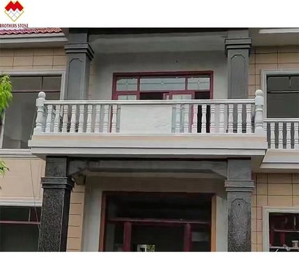 Condições de entrega FOB/CNF Marmo Branco Porta-malas Balcão Balustrade de balcão Balustrade para villa