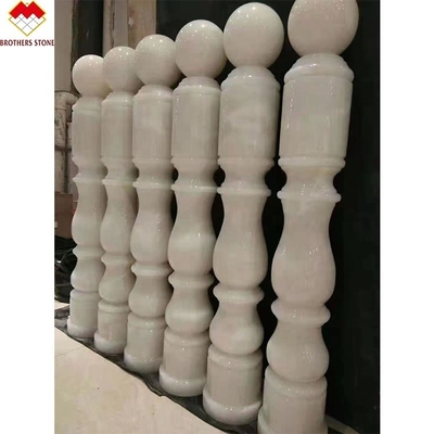 Manobras de balcão de mármore de calcite para escadas de pedra interiores a preços acessíveis