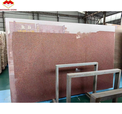 Modern India Placas de granito vermelho para parede exterior interior Pedras e estrutura de porta superfície afiada