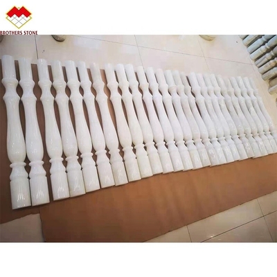 Ónix Branco, Pedra de Mármore Granito, Barranco, Manilha, Balaustro, Balustrade para Escadaria em Apartamento