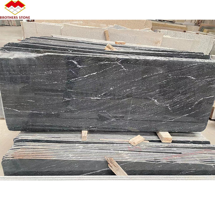 Via Lattea Grânito Negro Refinado Telas Cortadas ao Tamanho para padrão de piso clássico e elegante