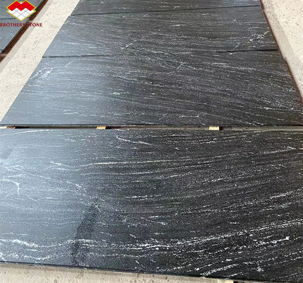 Via Lattea Grânito Negro Refinado Telas Cortadas ao Tamanho para padrão de piso clássico e elegante