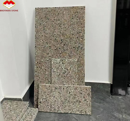 Acabamento de superfície afinado moderno Rosa rosa Porrino 635 Chapa de granito para decoração de villa