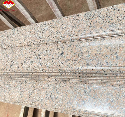 Acabamento de superfície afinado moderno Rosa rosa Porrino 635 Chapa de granito para decoração de villa