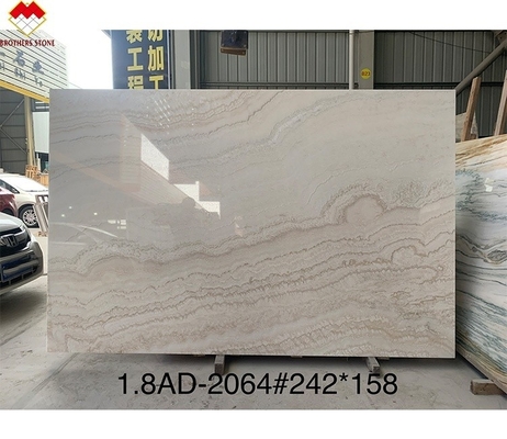 Mesa de escritório de madeira de ónix de alta brilho com tolerância de espessura de 1 mm