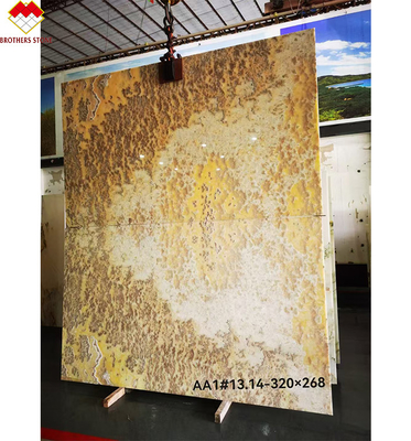 Sonhando com uma laje verde de mármore de jade ónix para a casa de campo, mesa de cima, balcão e piso de painel de parede
