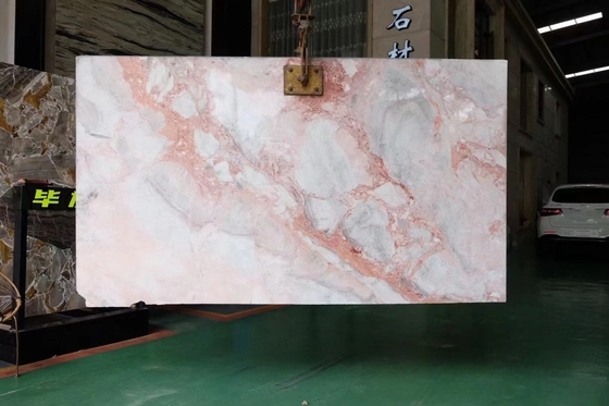 18 20mm espessura Rosa lajes de pedra A escolha perfeita para bancadas e painéis de parede