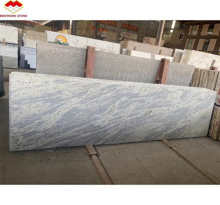 Chapas de granito de textura branca cortadas à medida exportadas da Índia para o design de villas e hotéis