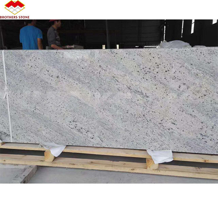 Chapas de granito de textura branca cortadas à medida exportadas da Índia para o design de villas e hotéis
