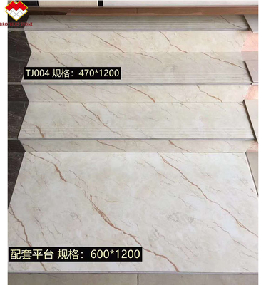 Absorção de água de cerca de 0,12% Moderno vidrado porcelana escada telhas para escada