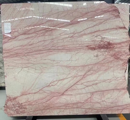 Marmo natural rosa fumado para azulejos de piso de luxo