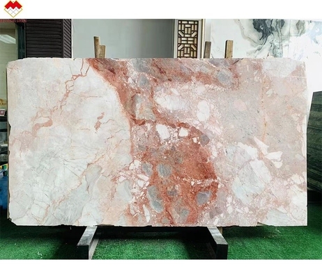 Marmo natural rosa fumado para azulejos de piso de luxo