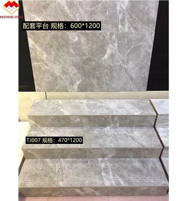 Absorção de água de cerca de 0,12% Moderno vidrado porcelana escada telhas para escada
