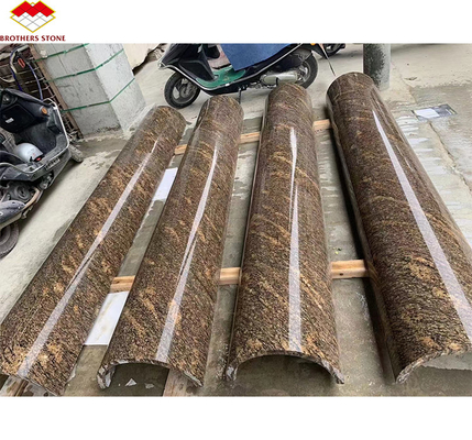 Giallo Gold Granite California Golden Color para revestimento de parede exterior e mangueira