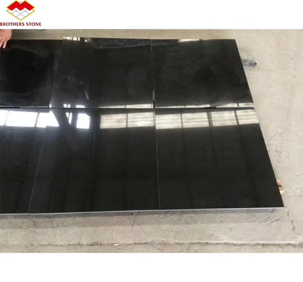 Estilo de Design Moderno Shanxi Blocos de Granito Negro 18mm Espessura Absoluta Chapa de Granito Negro