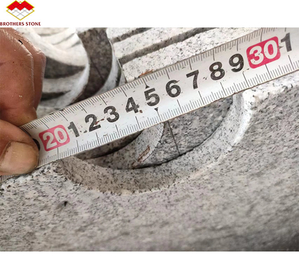 Pedra Nome Superfície Refinada G603 Granito Cinzento Tabela de Bilhar Lata para Tabela de Bilhar 9ft