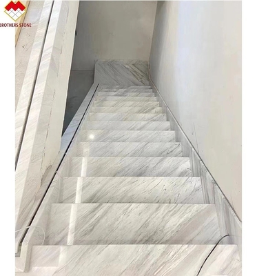 Lâmpada LED Moderna Seguindo Escada Antislip Interior Cristal Design de Mármore Branco FOB