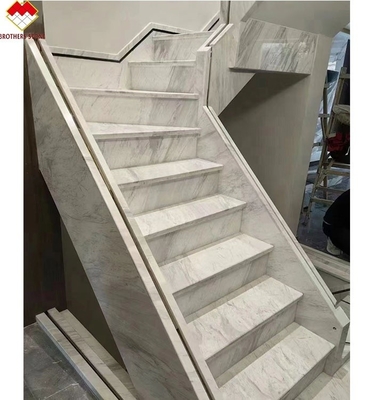 Lâmpada LED Moderna Seguindo Escada Antislip Interior Cristal Design de Mármore Branco FOB