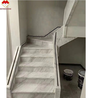 Lâmpada LED Moderna Seguindo Escada Antislip Interior Cristal Design de Mármore Branco FOB