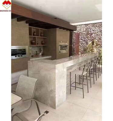 Taji Mahal natural de mármore de pedras de escritório e mesas de design do Brasil