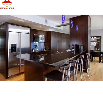 Estilo moderno Elegante Black Marble Granite Slab para Villa Countertop e Decoração Externa