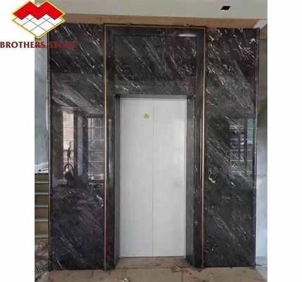 Pedra de mármore de calcite Luxury bordas polidas para sala de estar parede Backsplash pisos