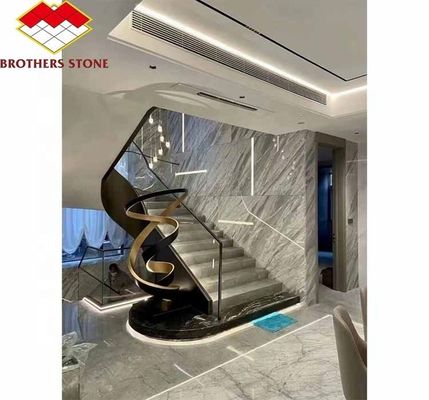 Pedra de mármore de calcite Luxury bordas polidas para sala de estar parede Backsplash pisos