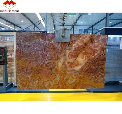 Marmore de ónix vermelho para o design de hotéis de jade moderno
