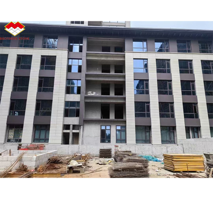 Material de granito chinês moderno mureto pedra para revestimento de parede de edifícios de villas