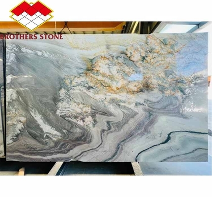 Pedra de mármore púrpura polida Big Slab mesa de jantar para o design moderno do salão do quarto