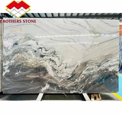 Pedra de mármore púrpura polida Big Slab mesa de jantar para o design moderno do salão do quarto