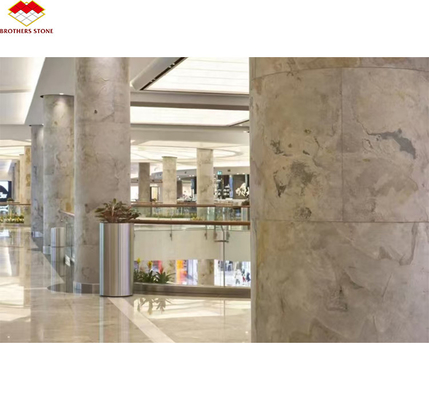 Adicione um toque de sofisticação ao design do seu hotel com azulejos de pedra de argila suave iluminados por trás