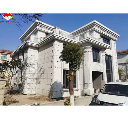 Modern Flamed Chinese Grey Granite Stone Veneer Cut to Size para revestimento de parede exterior