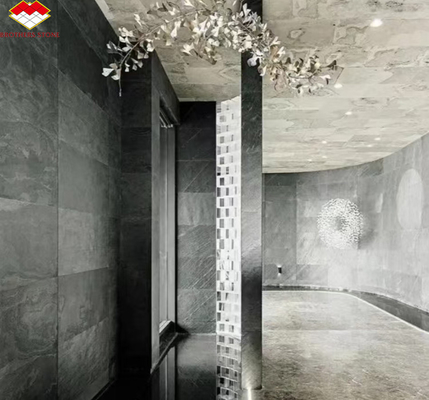 Design gráfico de interiores de hotéis Pedra natural flexível Veneer de painel de parede revestimento de telhas