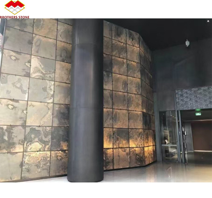 Argile flexível Natural MCM Stone Veneer para Parede Revestimento Texturas Telhas Hotel 1mm fina