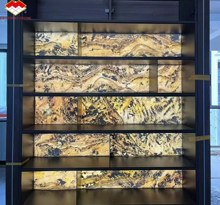 Veneer de pedra natural Skinrock para decoração de painéis de parede de interiores modernos flexíveis