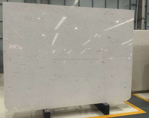 Projetos de construção em pequena escala Essencial Popular Luz Beige azulejos de parede de mármore natural