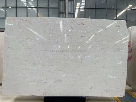 Projetos de construção em pequena escala Essencial Popular Luz Beige azulejos de parede de mármore natural