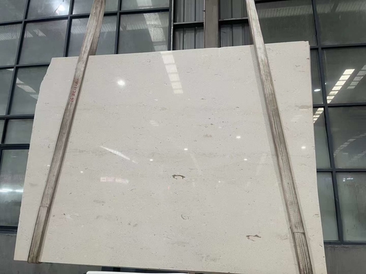 Projetos de construção em pequena escala Essencial Popular Luz Beige azulejos de parede de mármore natural