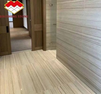 Painéis de parede de piso/placas de madeira cinzenta de grão de mármore para estilo personalizado