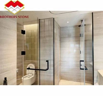 Painéis de parede de piso/placas de madeira cinzenta de grão de mármore para estilo personalizado
