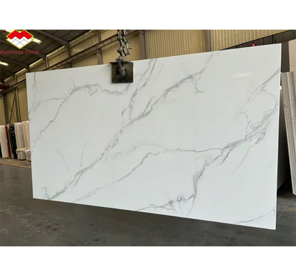 Big Slab White Nano Marble Stone A escolha ideal para uma bancada de design moderno